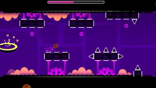Создаю свой уровень в Geometry dash (+  прохожу некоторые официальные уровни)(2)
