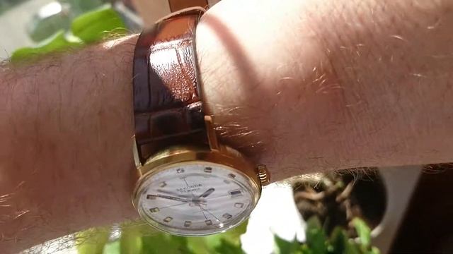 Sekonda автоподзовод в корпусе "банка"Au,СССР смотреть онлайн