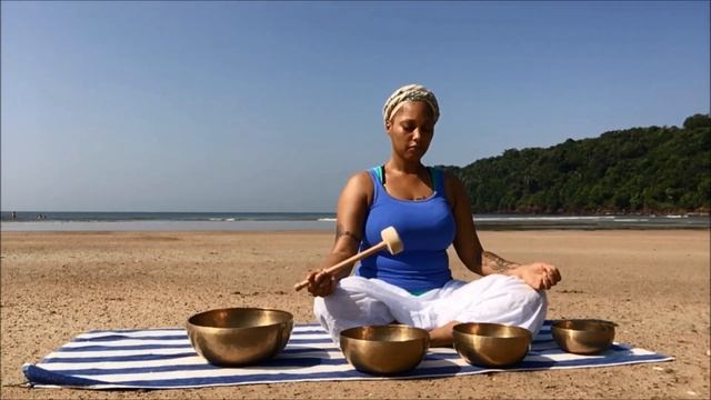 Sound Healing Meditation in Goa India смотреть онлайн