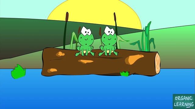 Five Little Speckled Frogs Nursery Rhyme - Classic Nursery Rhymes Video For Kids