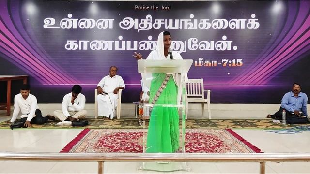அர்ப்பணிப்பின் அற்புத நிலை || Elizabeth || Maranatha Church, Nanguneri || Good Friday Rohi Creation смотреть онлайн