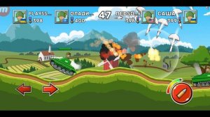 Кобра танк в режиме 2 на 2 в Hills of Steel