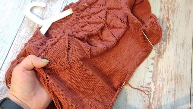 Продвижения джемпера с круглой кокеткой. Азиатский росток смотреть онлайн