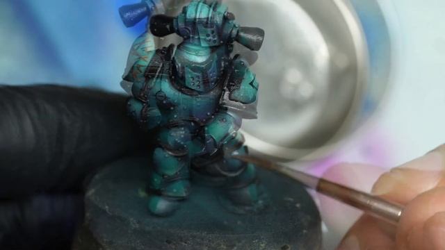 Sons of Horus Space Marine painting tutorial смотреть онлайн