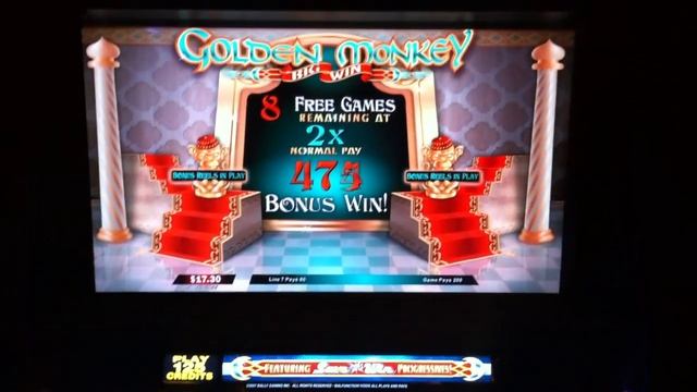 Golden Monkey Free Spin Bonus Game смотреть онлайн