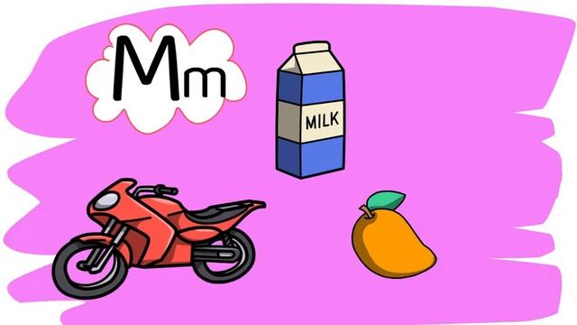 Learn Alphabets with 4 words l a for apple, b for ball l English varnamala смотреть онлайн