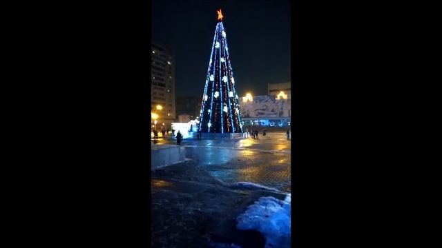 предновогодняя ёлка 2021