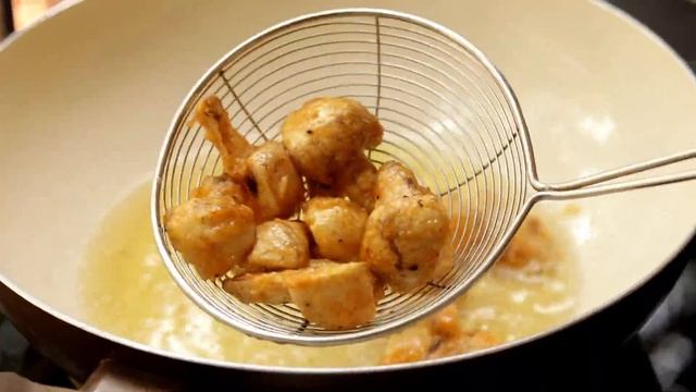 Simple Mushroom Chilli Recipe | How to make Chilli Mushroom at home? смотреть онлайн