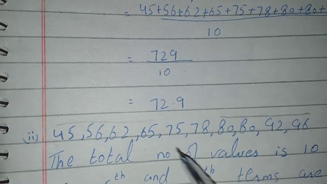 Find Mean Median and Mode of the following data 45,65,80,92,80,92,80,75,56,96,62,78 смотреть онлайн