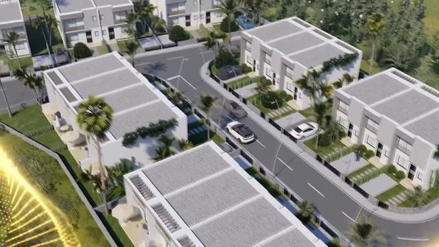 North Cyprus - Sea side town houses for sale in multi-functional complex, Alsancak, Kyrenia смотреть онлайн
