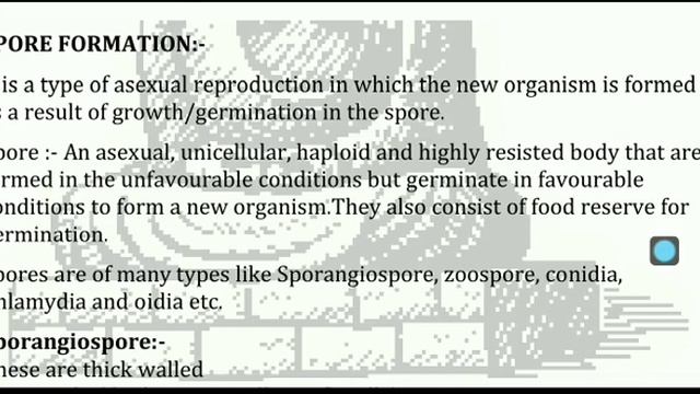 Reproduction in organisms: Various forms of Asexual reproduction смотреть онлайн