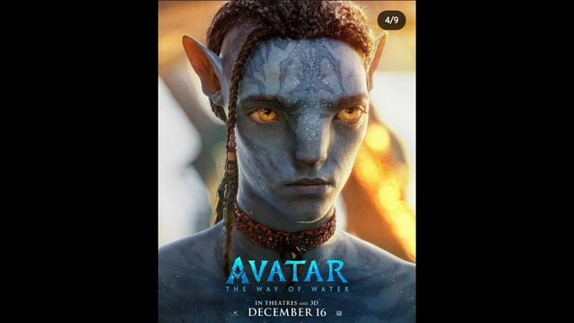 Avatar Way Of The Water Character Posters