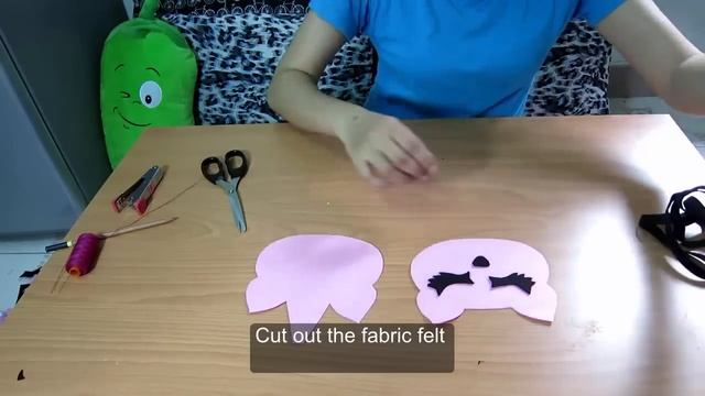 DIY Animal Face Bag| How to make Cat bag out of Felt In a simple way- HA CHAU смотреть онлайн