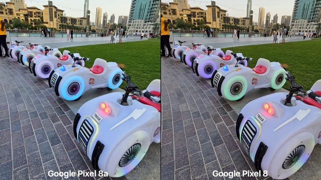 Google Pixel 8a vs Google Pixel 8 Camera Test смотреть онлайн