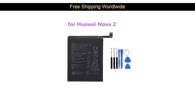 For Huawei Nova 2 II Built in battery 100% HB366179ECW 2950mAh Replacement Batteries For Hua wei C смотреть онлайн