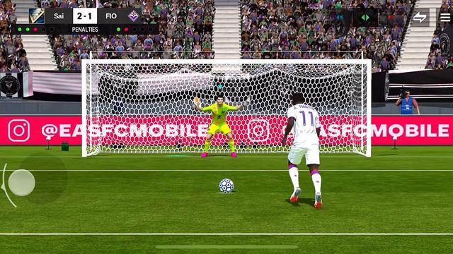 Fc Mobile 24 Penalty Shootout #17 Inter Miami Vs ACF Fiorentina #iconchronicles #fcmobile24