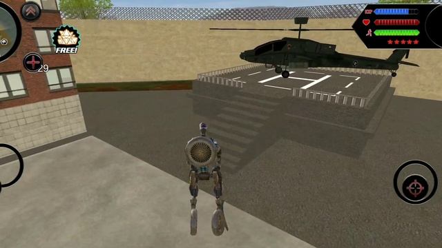 Robot Shark (BIKE Robot Fight Army Base) Helicopter Overturned in Army Base - Android Gameplay HD смотреть онлайн