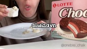 мел в пасте 😋 асмр 💓 хруст мела 😍@onebitechannel5423