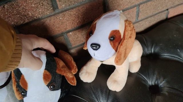 Собака колокольчик муз. 22см смотреть онлайн