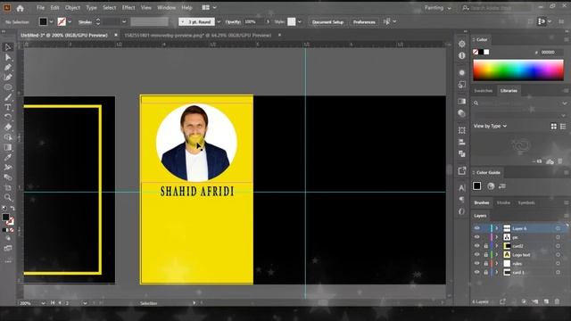 Illustrator - How to Design BUSINESS CARDS || 2020 | Creative Ej Artist смотреть онлайн