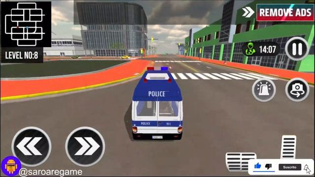 Police Ambulance Rescue Driver | 911 Emergency Rescue Simulator Game - Android Gameplay #7 смотреть онлайн