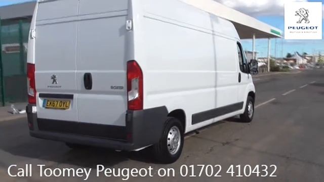 EK67OYL PEUGEOT BOXER BLUE HDI 335 L3H2 PROFESSIONAL P/V TOOMEY PEUGEOT USED CARS смотреть онлайн