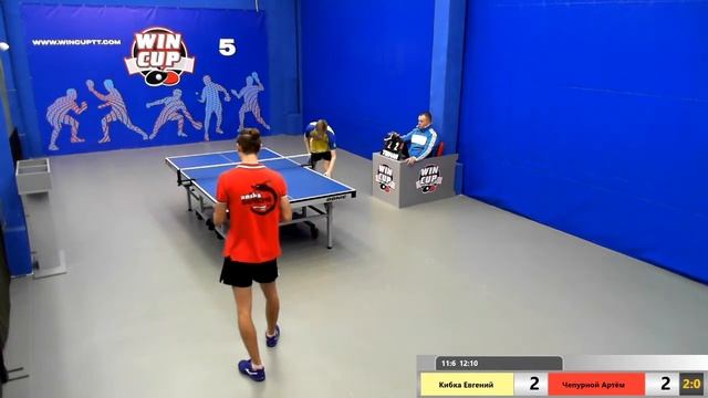 Кибка Евгений 3-1 Чепурной Артём 1 Зал 5 WIN CUP Эфир прямой 11.01.2020 смотреть онлайн