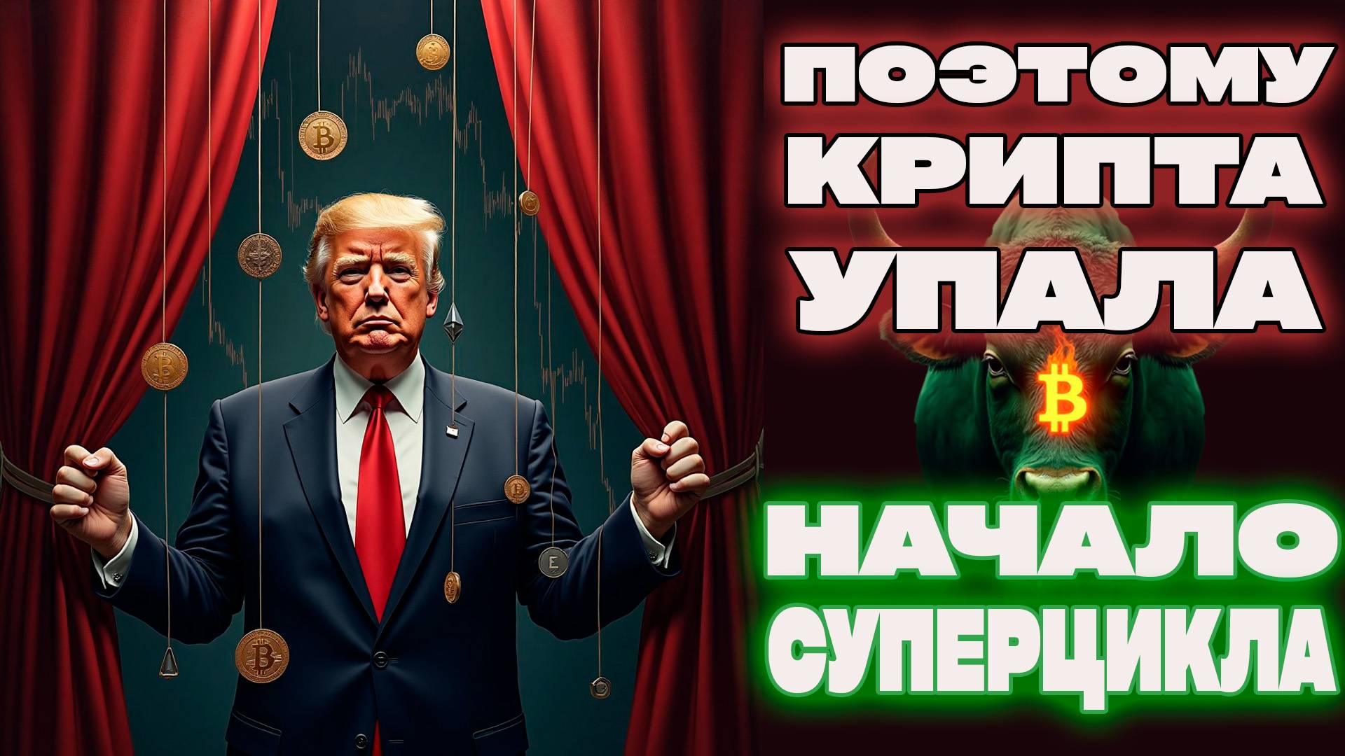 #XRP СРОЧНО! ПОЧЕМУ БЫЛ ОБВАЛ КРИПТЫ! НАСТУПИЛ СУПЕРЦИКЛ