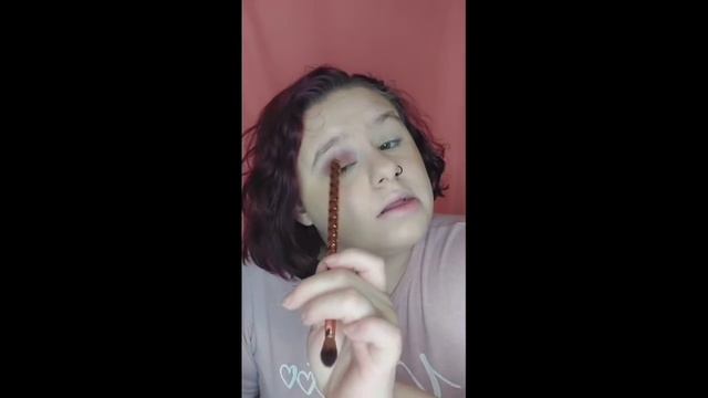 trying out Morphe Constellation Sky palette смотреть онлайн