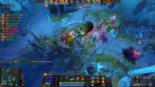 Slardar Dota Gameplay Miracle with Harpoon and 21 Kills смотреть онлайн