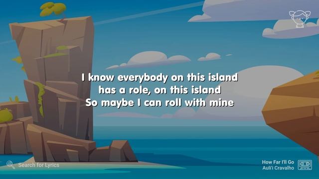 Auli'i Cravalho - How Far I'll Go (Lyrics for Desktop) смотреть онлайн