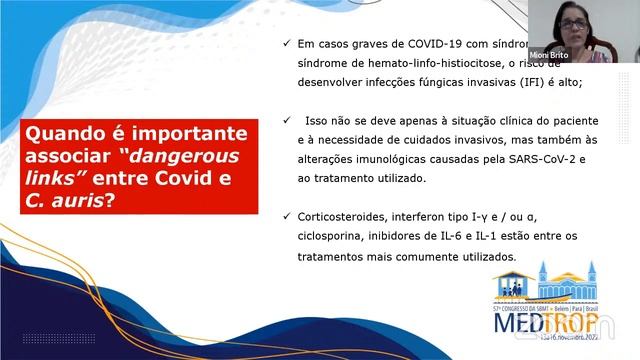 2 LIVE MEDTROP - Tema: "Candida auris: o que é necessário saber?" смотреть онлайн