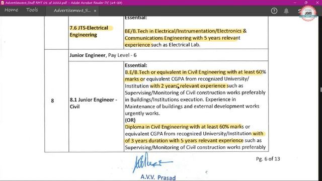 Junior Engineer Recruitment 2022 | Freshers Eligible | CTC ₹ 99969 | Permanent Job| JE Vacancy 2022 смотреть онлайн