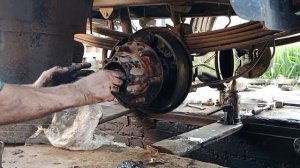 Замена заднего моста на Газели.