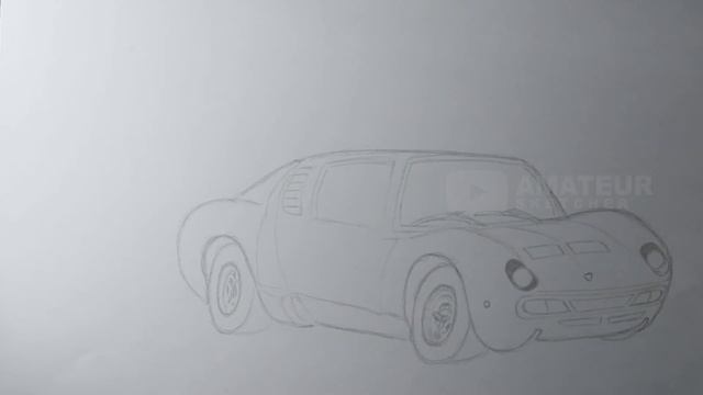 Draw Lamborghini Series - Lamborghini Miura! смотреть онлайн