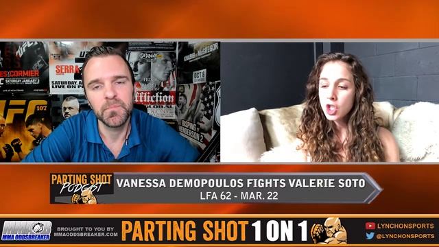 Vanessa Demopoulos Talks LFA 62, Training at Blackhouse & Solid Instagram Game смотреть онлайн