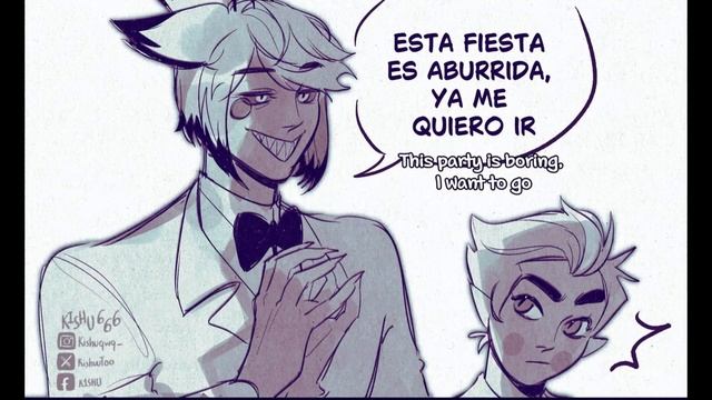 LUCIFER PENSO QUE ALASTOR LE IBA A DAR UN BESO (COMIC FANDUB) radioapple смотреть онлайн