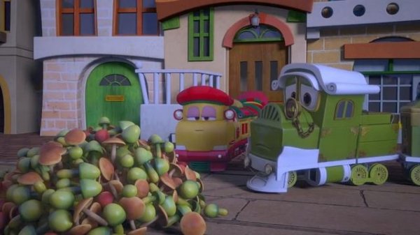 Роботы - поезда. 24 серия - Необычная тренировка Кея.