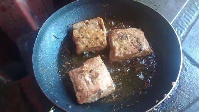 Скромный дачный обед.