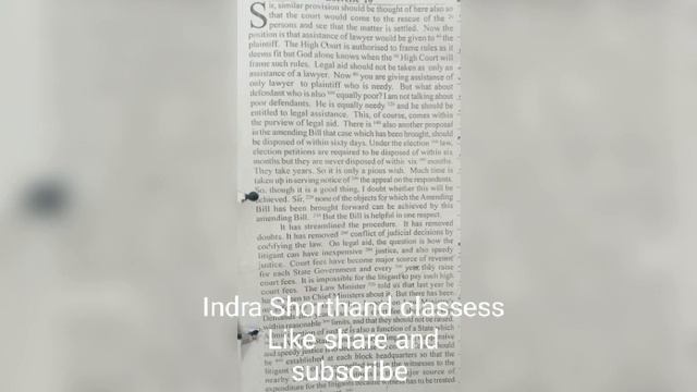 Short Hand Dictation no.10-Magazine 80 wpm speed (400 words)-Indra Shorthand смотреть онлайн