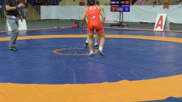 ЧР-2018. 50 кг. 1/2. Тюммерекова - Ветошкина смотреть онлайн