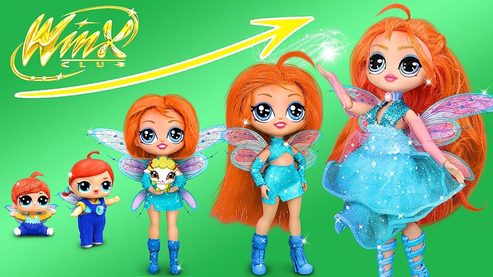 Фея Блум растёт - 10 идей для ЛОЛ смотреть онлайн