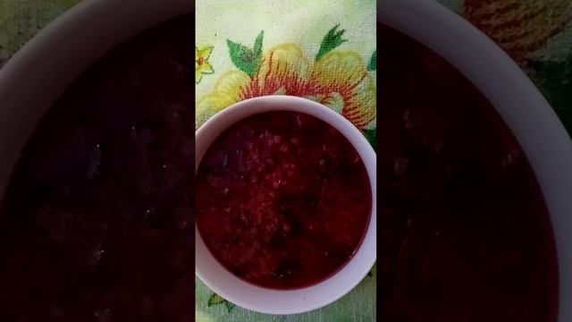 не обычный борщ.
