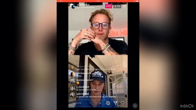 Connor Brashier & Wish Me Luck's Livestream (08/12/2020) ❤️ смотреть онлайн