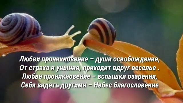 ЛЮБВИ ПРОНИКНОВЕНИЕ - ИСТОЧНИК ВОЛШЕБСТВА