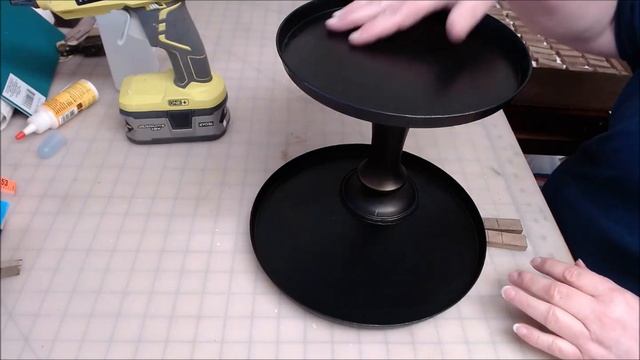 Dollar Tree DIY Tiered Basket Tray Using Tumbling Tower Blocks