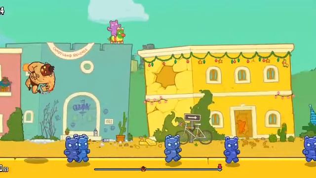 Burrito Bison Android Gameplay Weekly смотреть онлайн