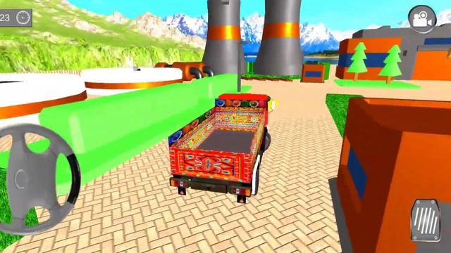 Indian Mountain Heavy Cargo Truck: Euro Truck Girl Android T-Gameplay смотреть онлайн