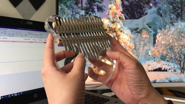 Jingle Bells Intro (26 seconds) 🌟 Kalimba Cover смотреть онлайн