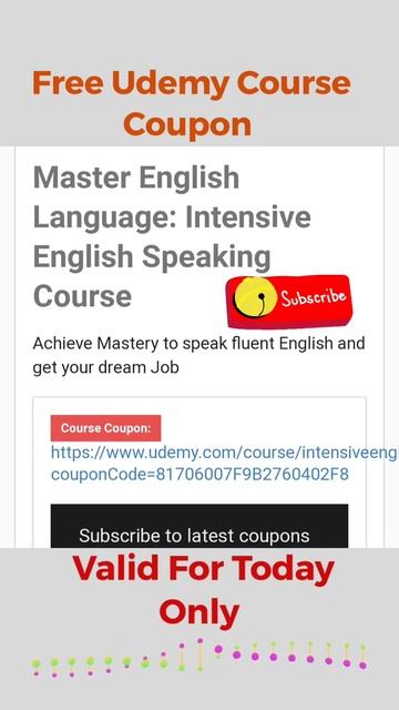 Free Udemy Certificate Courses | Free certificate english speaking Course | #shorts #englishspeakin смотреть онлайн